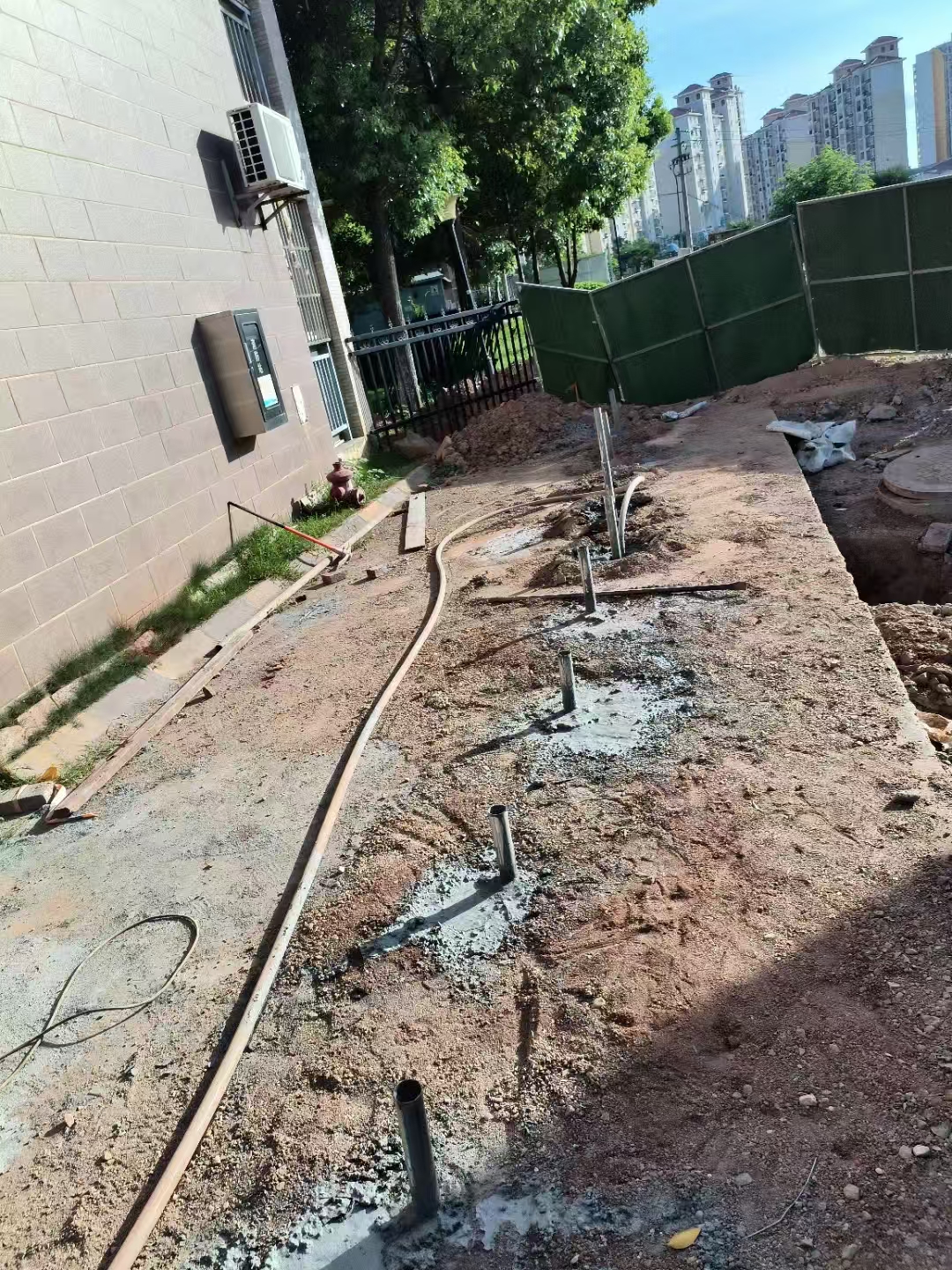 运河自建房地基下沉加固